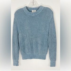 Wilfred essential chenille sweater powder blue XS
